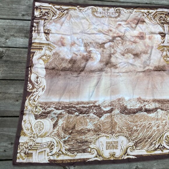 Vintage Jean Paul Gaultier Foulard Divine Renaissance Scarf - Picture 6 of 11